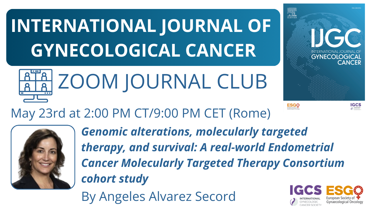 May 2025 Journal Club