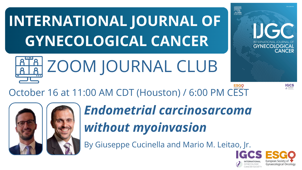 October Journal Club