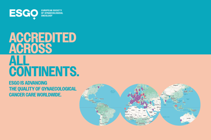 ESGO-accredited centres on all continents