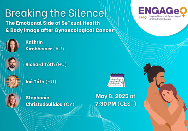 Breaking the Silence: The Emotional Side of Sex*ual Health & Body Image after Gynae Cancer