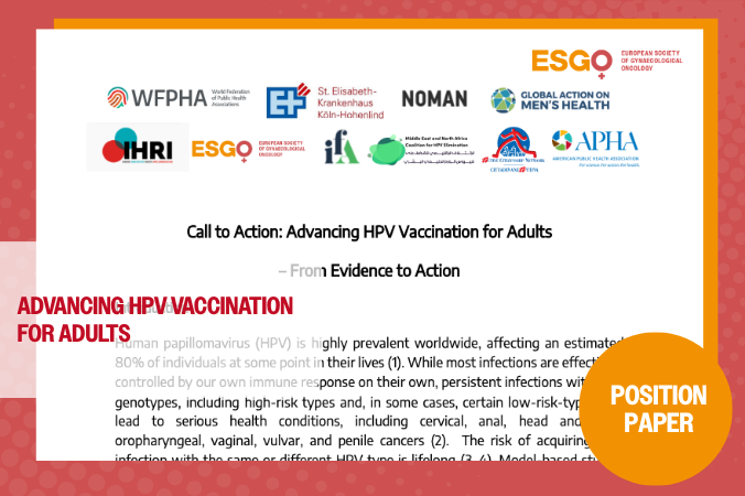 ESGO signs call to action to advance HPV vaccination
