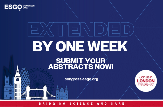 ESGO 2027 abstract submission deadline extended